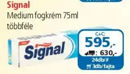 ÁRKLUB Signal Medium fogkrém ajánlat