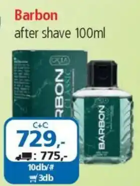 ÁRKLUB Barbon after shave ajánlat