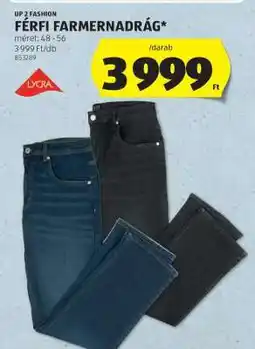 ALDI Férfi farmernadrág ajánlat