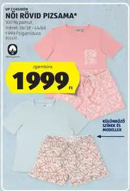 ALDI Női Rövid Pizsama ajánlat