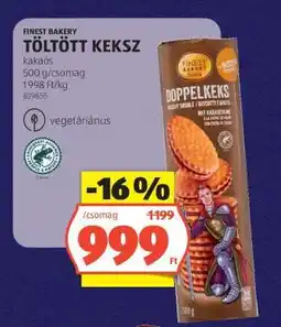 ALDI FINEST BAKERY TÖLTÖTT KEKSZ ajánlat