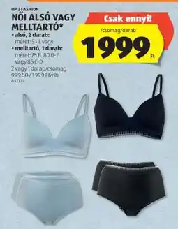 ALDI Női alsó vagy melltartó ajánlat