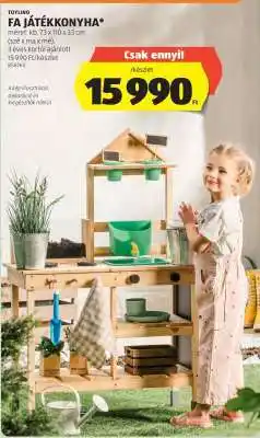 ALDI Fa játékkonyha ajánlat