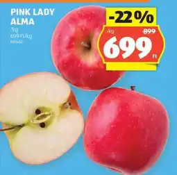 ALDI Pink Lady alma ajánlat