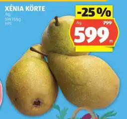 ALDI Xénia Körte ajánlat