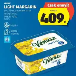 ALDI Vénusz Light Margarine ajánlat
