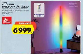 CASALUX Állólámpa hangulatvilágítással