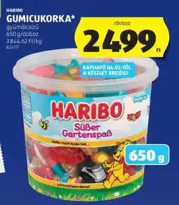 ALDI HARIBO GUMICUKORKA ajánlat