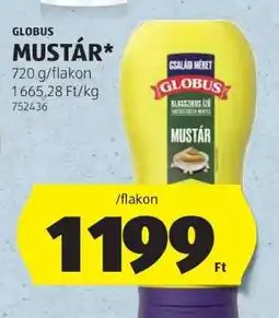 ALDI Globus mustár ajánlat