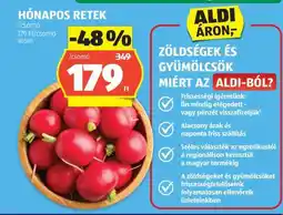 ALDI Hónapos retek ajánlat