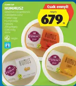 ALDI Yummy Dip Hummusz ajánlat