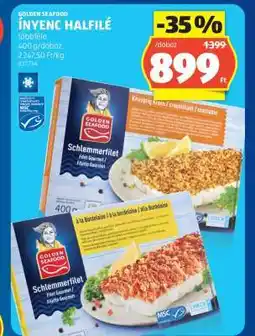 ALDI GOLDEN SEAFOOD ÍNYENC HALFILÉ ajánlat