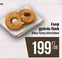 Coop Coop gyűrűs fánk ajánlat