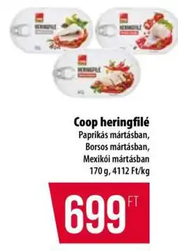 Coop Coop heringfilé ajánlat