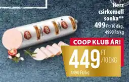 Coop HERZ CSIRKEMELL SONKA ajánlat