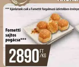 Coop Fornetti sajtos pogácsa ajánlat