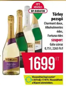 Coop Törley Pezsgő ajánlat