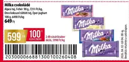 Coop MILKA Csokoládé ajánlat