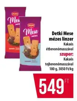 Coop DETKI Mese mézes linzer ajánlat