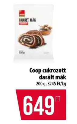 Coop Coop cukrozott darált mák ajánlat