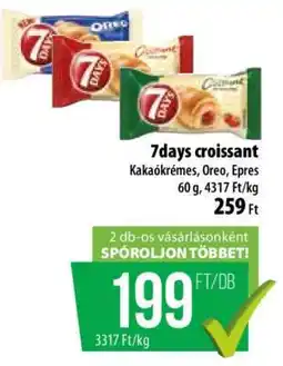 Coop 7days croissant ajánlat