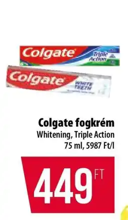 Coop Colgate fogkrém ajánlat
