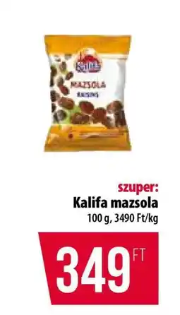 Coop Kalifa mazsola ajánlat