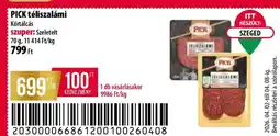Coop PICK Téliszalámi ajánlat