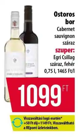 Coop OSTOROS BOR ajánlat