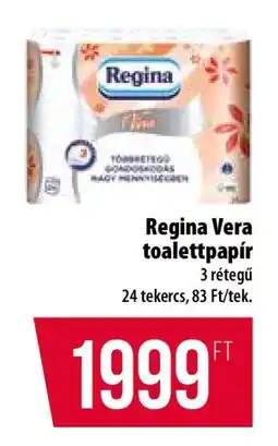 Coop Regina Vera toalettpapír ajánlat