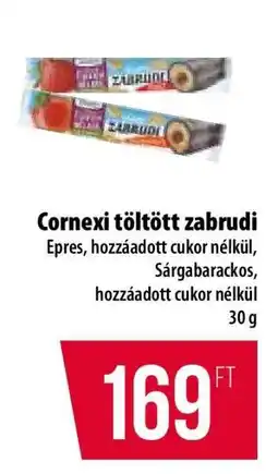 Coop Cornexi töltött zabrudi ajánlat