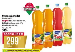 Coop Olympos üdítőital ajánlat