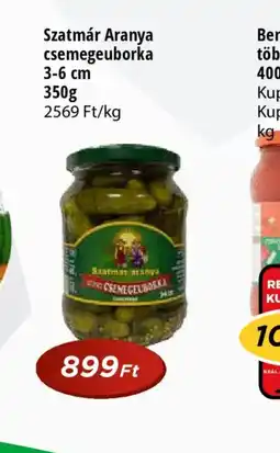 Real Szatmár Aranya csemegeuborka ajánlat