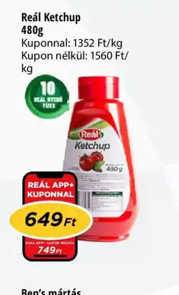 Real Reál Ketchup ajánlat
