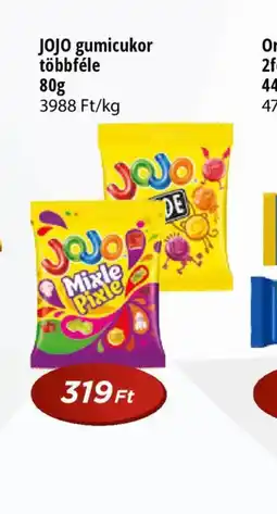 Real JOJO gumicukor ajánlat