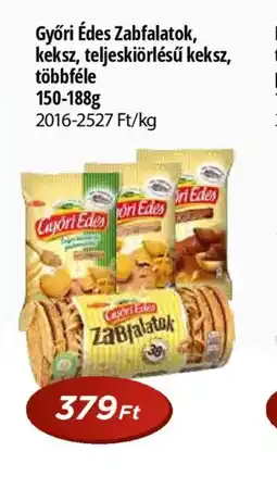 Real Győri Édes Zabfalatok keksz ajánlat