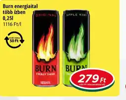 Real Burn energiaital ajánlat