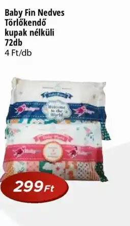 Real Baby Fin Nedves Törlőkendő ajánlat