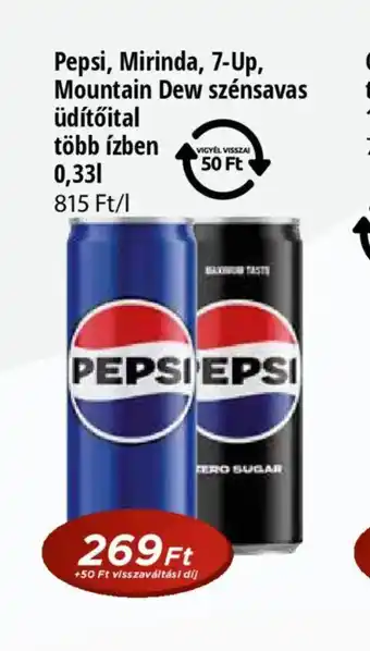 Real Pepsi szénsavas üdítőital ajánlat