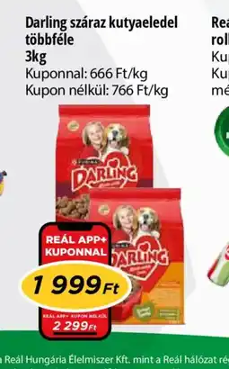Real Darling száraz kutyaeledel ajánlat
