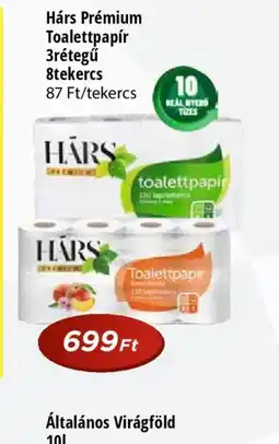 Real Hárs Prémium Toalettpapír ajánlat