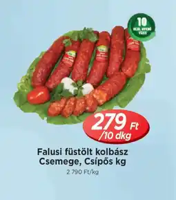Real Falusi füstölt kolbász ajánlat