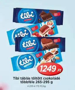 Real Tibi táblás töltött csokoládé ajánlat