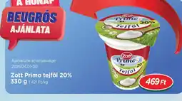 Real Zott Primo tejföl ajánlat