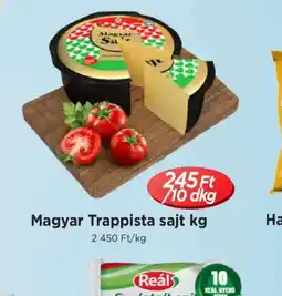 Real Magyar Trappista sajt ajánlat