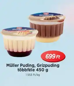 Real Müller Pudling, Grízpuding ajánlat