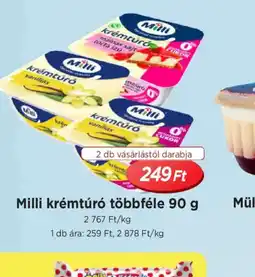 Real Milli krémtúr ajánlat