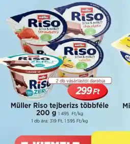 Real Müller Riso tejberizs ajánlat