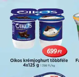 Real Oikos krémjoghurt ajánlat