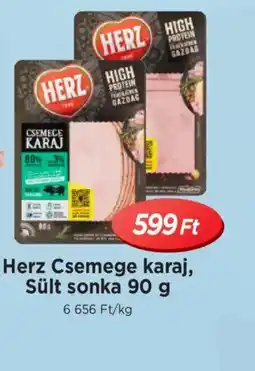 Real HERZ Csemege karaj, Sült sonka ajánlat